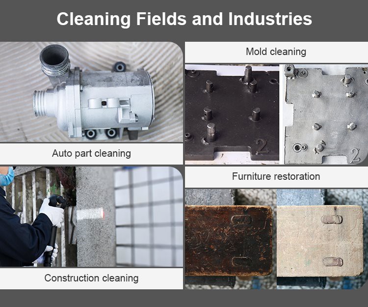 200W luggage-type laser cleaning fields