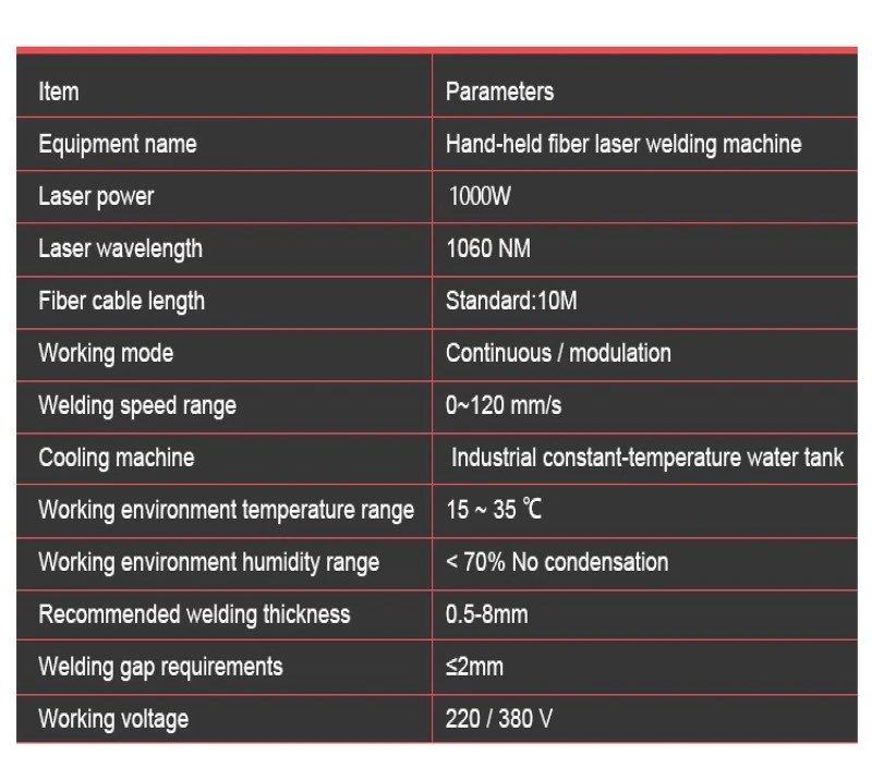 Handheld Laser Welding Machine Handheld Laser Welding Machine