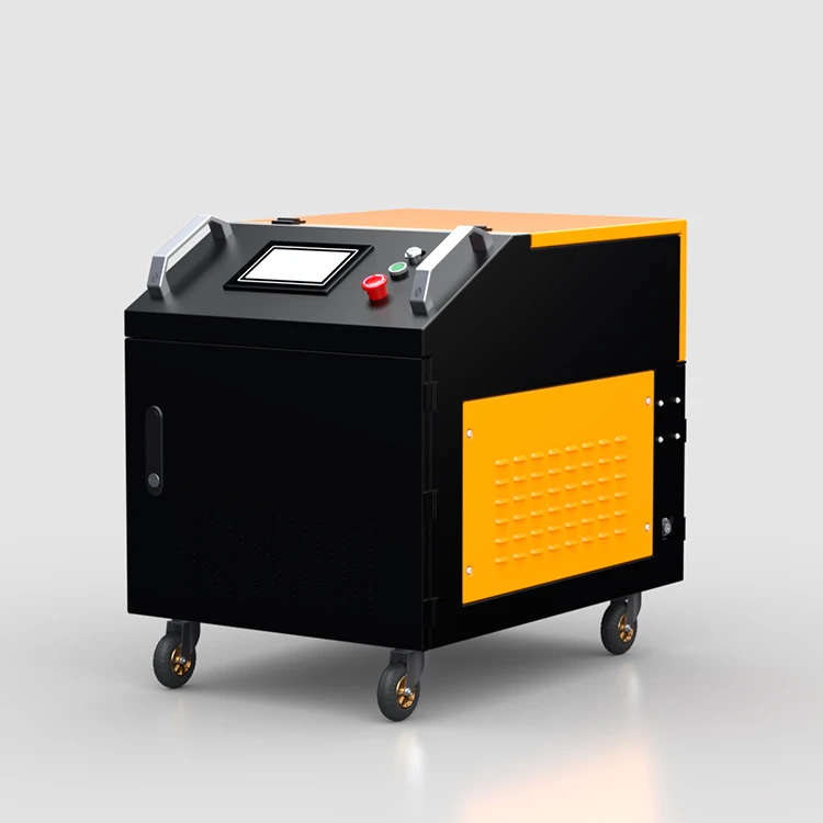 Alat Pembersih Otomotif Mesin Pembersih Laser Gelombang Pulsa 300 Watt Untuk Bodi Mesin