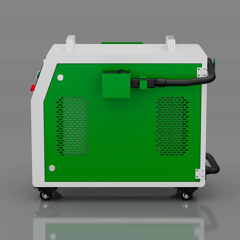 Factory Supply 1200 Watt Compact Type Laser Cleaning Machine For Steel Rust Removal