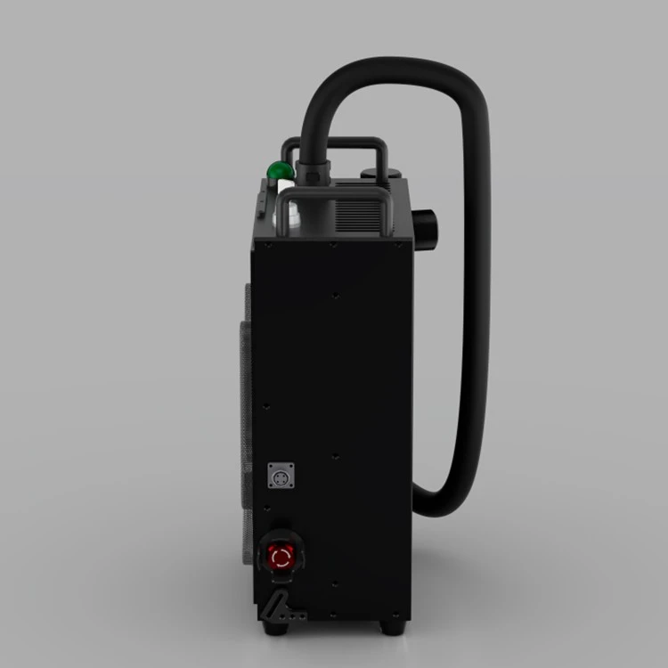 MRJ Self-develop Backpack Black Version Laser Cleaning Machine