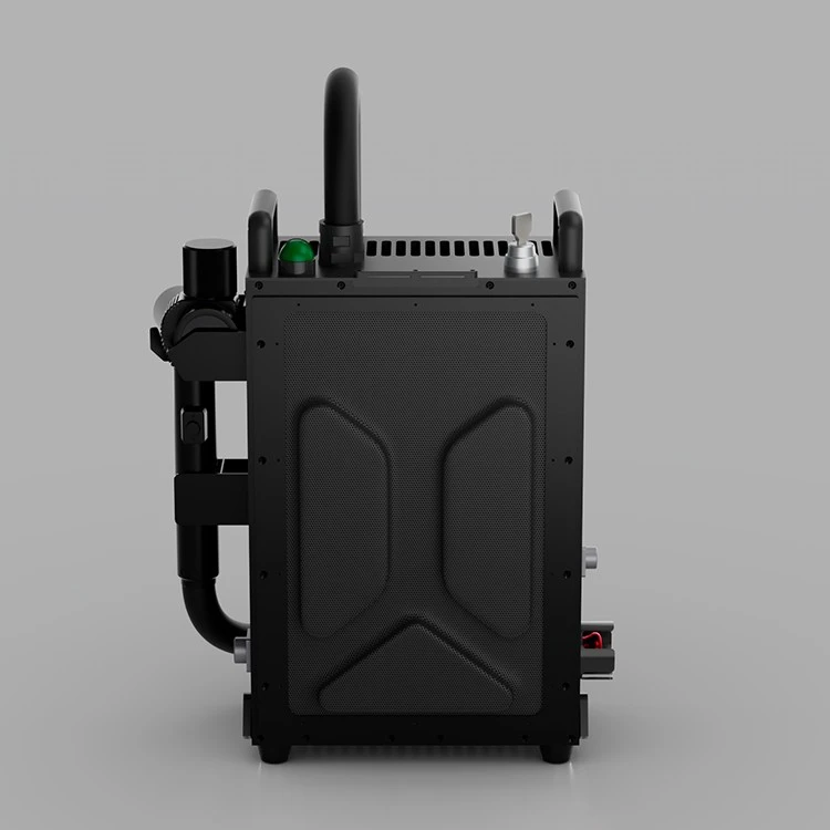 MRJ Self-develop Backpack Black Version Laser Cleaning Machine
