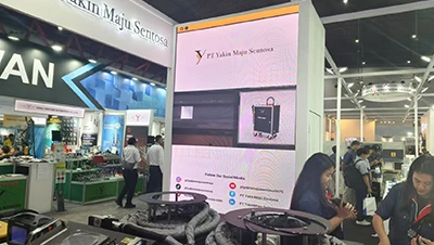 Tim MrJ-Laser pergi ke Indonesia untuk membantu agen di pameran