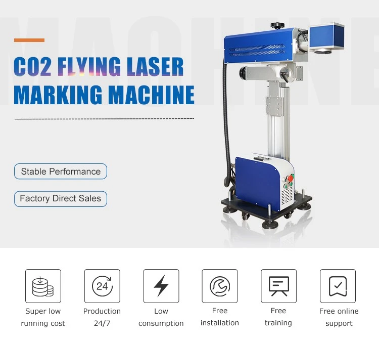 Flying CO2 laser marking machineMRJ-CO2-FM3001