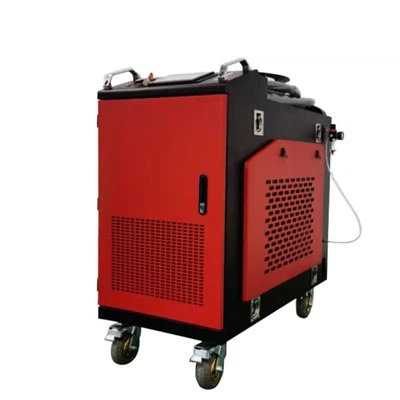 Mesin Pembersih Laser Gelombang Berkelanjutan 1500 Watt Optik Untuk Pembersihan Logam