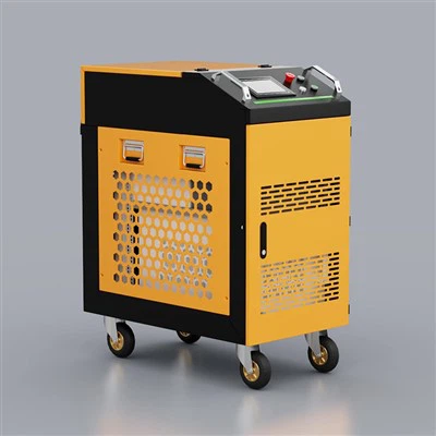 Mesin Pembersih Laser Pulsed 300 Watt Dengan Water Chiller Untuk Pengupasan Cat Mobil