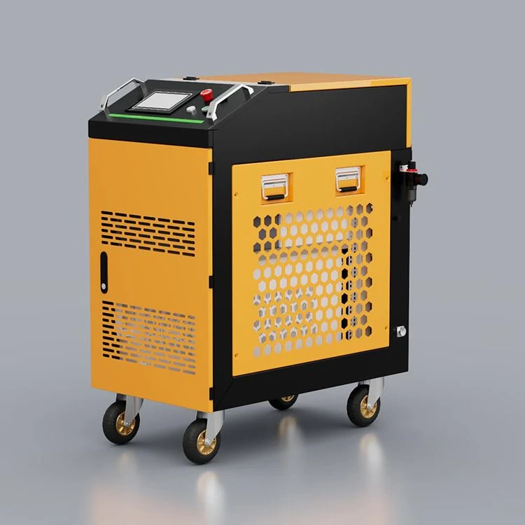 Pengolahan Pengelasan Pembersihan Tempat Pembersihan Laser Mesin Pembersih Laser 300W