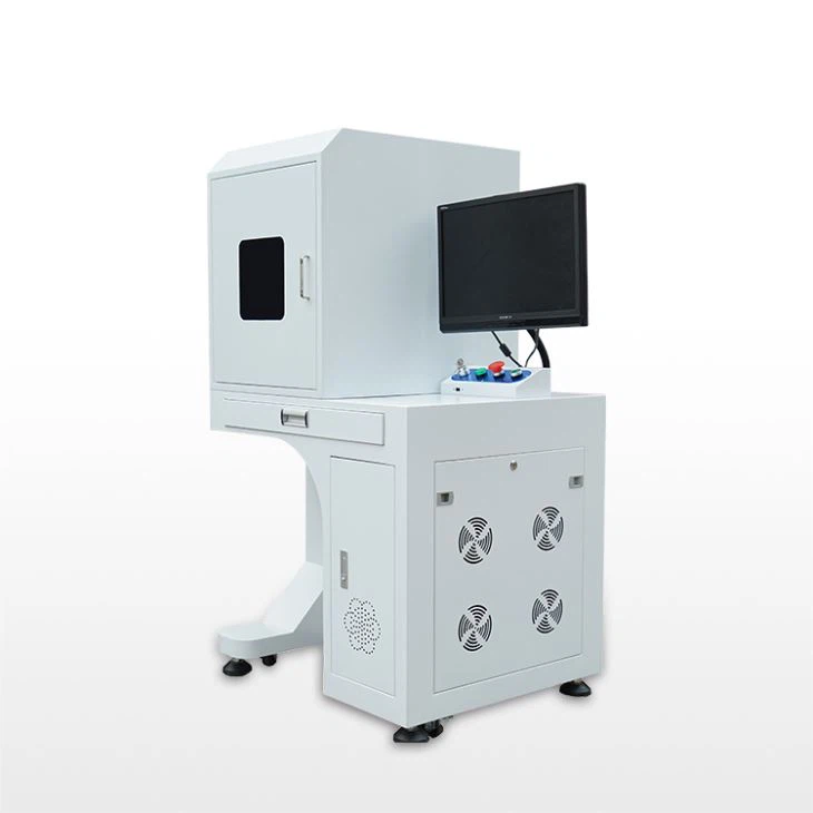 Mesin Penandaan Laser Serat 20W 30W 50W Desktop