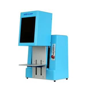 MRJ-FL-20K Mini Desktop Intelligent Fiber Laser Menandai Mesin