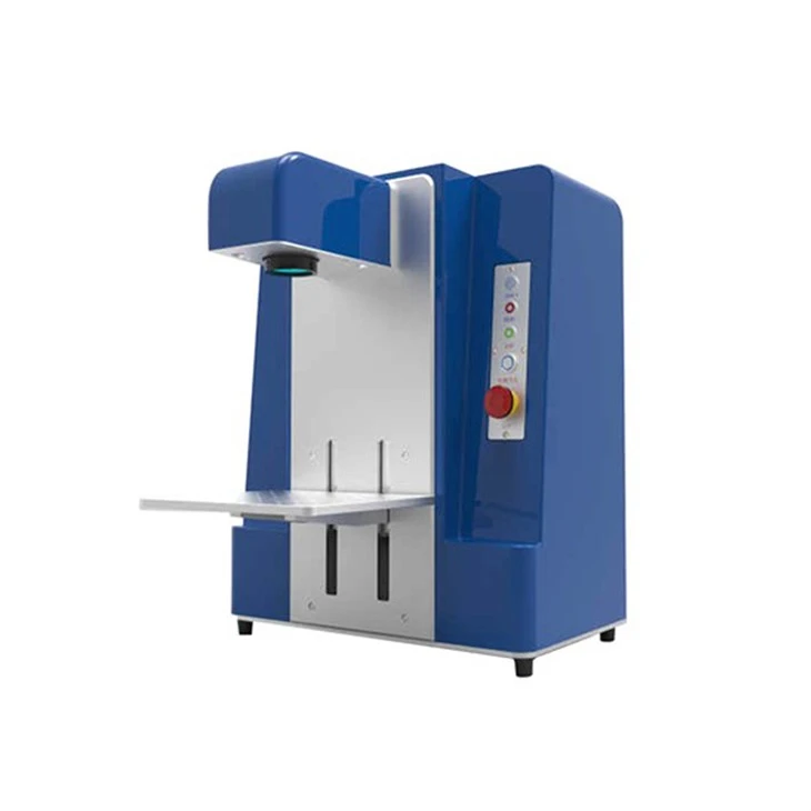 Pengukir Laser Fiber 30W Warna Biru Untuk Logam