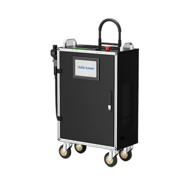 Mesin Pembersih Laser Jenis Bagasi 200W Untuk Menghilangkan Cat Dan Karat